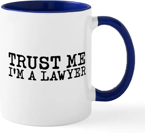 Vista 15 de CafePress Trust Me I'm A Lawyer - Taza de café