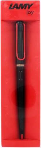 Vista 5 de Lamy Joy L15 ABS - Pluma estilográfica de caligrafía con ribete rojo, punta de 0.059 in