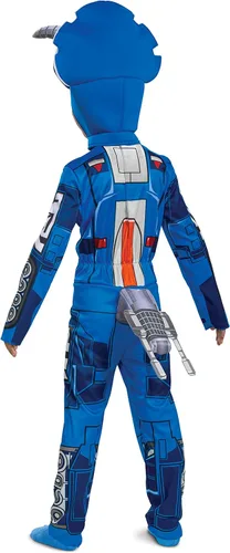 Vista 2 de Triceratops Dinozord Deluxe Disfraz para niños