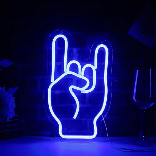 Vista 13 de Letrero de neón de plátano bailarín, luz de neón de plátano, letrero con luz LED para decoración de pared, regulable para arte de pared