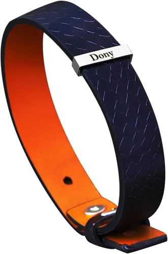 Vista 54 de Pulseras de cuero personalizadas para hombre con 1-6 nombres, pulsera trenzada personalizada con cuentas para papá, marido, día del padre, San