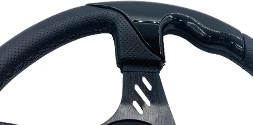 Vista 7 de Volante universal de 320mm para carrito de golf para Club Car DS y Precedent, volante para carrito de golf EZGO Yamaha para EZGO RXV y TXT Tempo G14