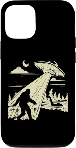 Vista 28 de UFO Bigfoot Sasquatch Lochness Monster Funny Believe - Funda de regalo para iPhone 17