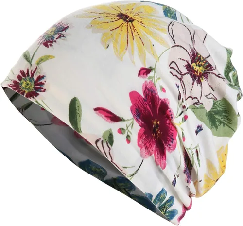 Vista 33 de JarseHera Gorro holgado de mujer con encaje de algodón, gorros para quimioterapia, gorros para el cáncer, turbante