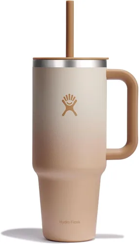 Vista 28 de Hydro Flask All Around - Vaso de viaje de 32 onzas, color morado degradado (Bayberry Ombre)