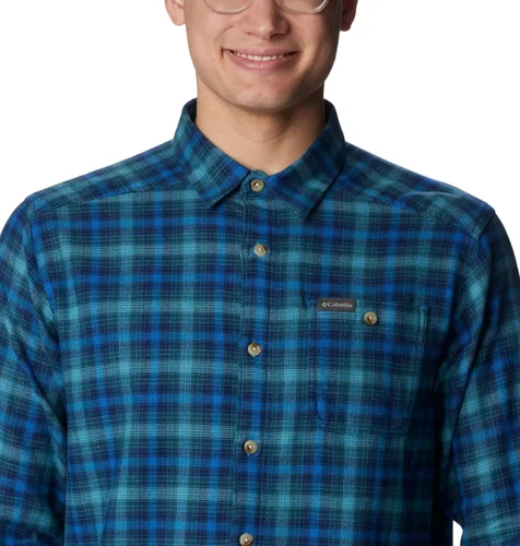 Vista 4 de Camisa de franela de manga larga Cornell Woods para hombre