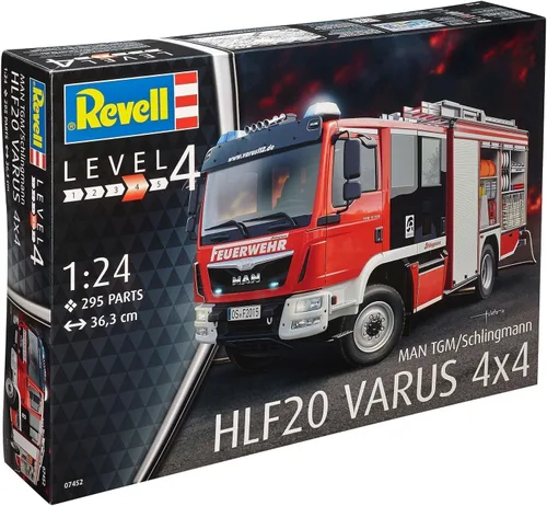 Vista 13 de Revell Alemania Schlingmann HLF 20 MAN TGM Euro 6 Modelo Kit