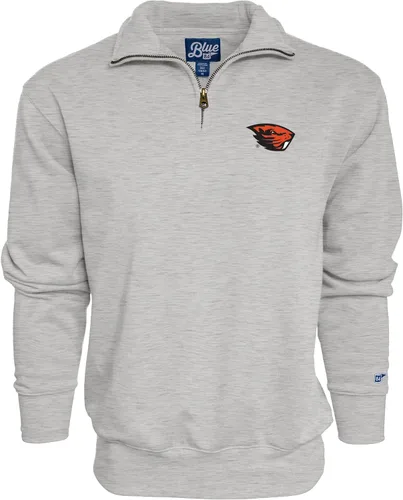 Vista 80 de Blue 84 Sudadera con cremallera de un cuarto para hombre de la NCAA
