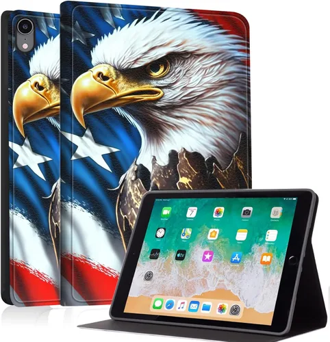 Vista 38 de Case for iPad mini A17 Pro (7th/6th Gen 2024/2021), Slim Shockproof Protective Cover with Auto Sleep/Wake, Durable PU Leather Multi-Angle Stand