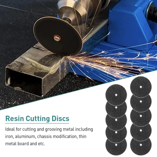Vista 3 de Discos de corte compatibles con Dremel 32 piezas, hojas de sierra circular HSS, 6 unidades, discos de corte de resina, 10 unidades de rueda de corte