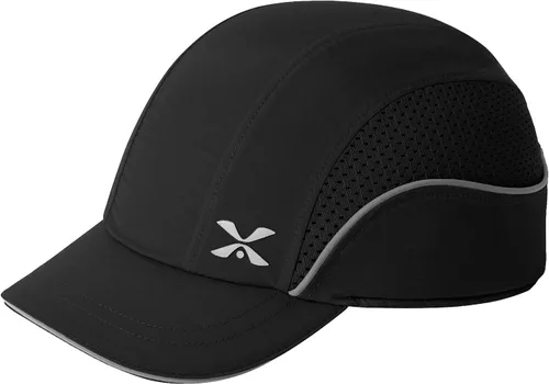 Vista 21 de Gorra de Seguridad Ligera con Protección contra Golpes - Sombrero Protector Transpirable Estilo Béisbol con Rayas Reflectantes