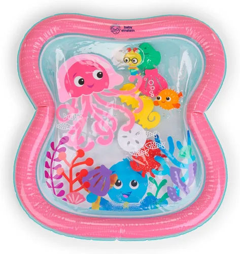 Vista 10 de Baby Einstein Farm Explorers Cal's Sensory Barn - Tapete de agua multisensorial, rojo, de 0 a 36 meses Exploradores de Granjas