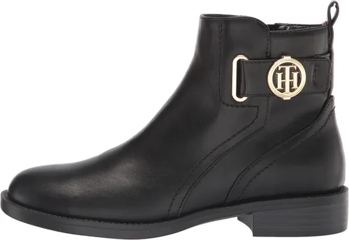 Vista 8 de Tommy Hilfiger Rezin2 - Botas de moda para mujer, Oro