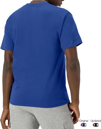 Vista 3 de Champion - Camiseta gráfica clásica para hombres, camisetas suaves y cómodas, con logotipo, tallas regulares o para altos y grandes