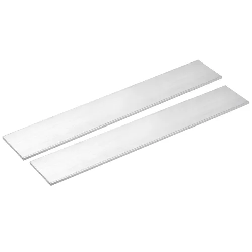 Vista 38 de uxcell Barra plana cuadrada de aluminio, 1-1/2" de espesor 1-1/2" de ancho 12" de longitud Barra cuadrada de aluminio 6061, placa plana de aluminio