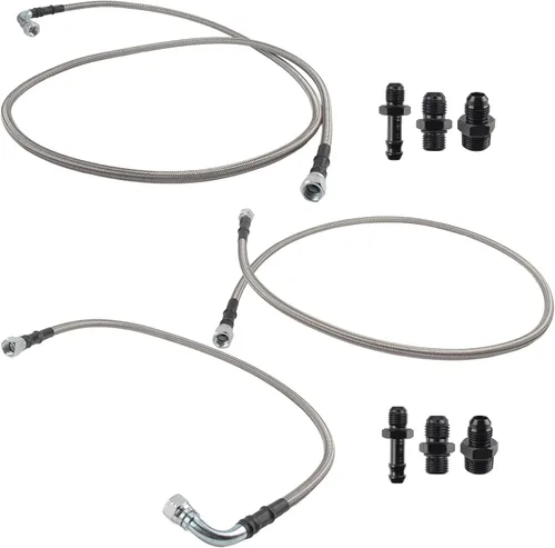 Vista 2 de AUTOKAY 47RE Kit de líneas de refrigeración de transmisión resistente para Dodge Ram Cummins 5.9L 1996-2002