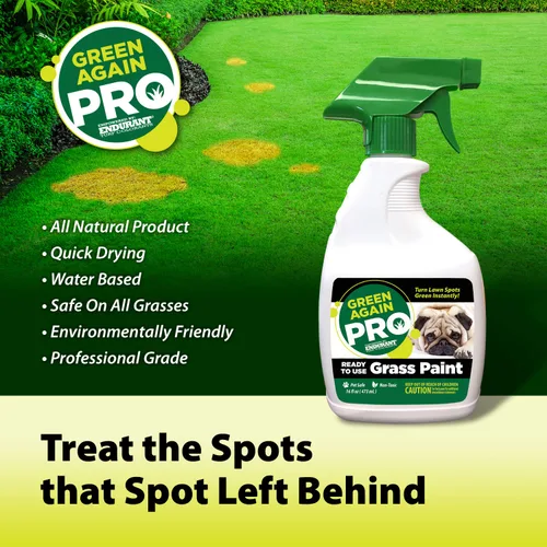 Vista 6 de Pintura para césped y césped premezclada, todo el colorante natural para césped apto para mascotas vuelve verde nuevamente con aplicación ecológica