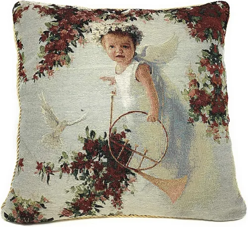 Vista 9 de Tache Home Fashion Funda de almohada 16 x 16 Down The Chimney