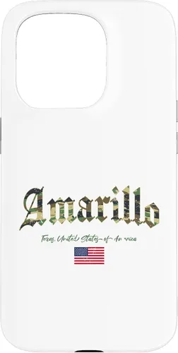 Vista 14 de iPhone 16 Amarillo Gothic Design Camouflage Version Case