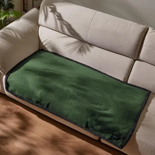 Vista 21 de Kritter Planet - Manta impermeable para perros, reversible, a prueba de agua, para sofá, cama y coche, fundas lavables para sofá para perros