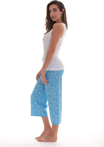 Vista 2 de Just Love - Pijama capri 100% algodón para mujer