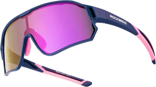 Vista 11 de ROCKBROS Lentes de sol polarizados para niños, gafas de sol deportivas para ciclismo, protección UV400 para jóvenes, niños y niñas de 8 a 14 años