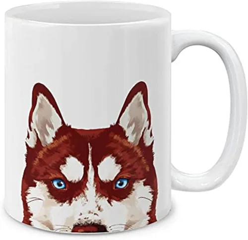 Vista 4 de MUGBREW Beagle Puppy Dog - Taza de café de cerámica, 11 onzas