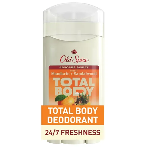 Vista 15 de Old Spice Desodorante en barra de cuerpo entero para hombres, sin aluminio, cereza negra + aroma a borbón, protección contra olores 24/7, frescura