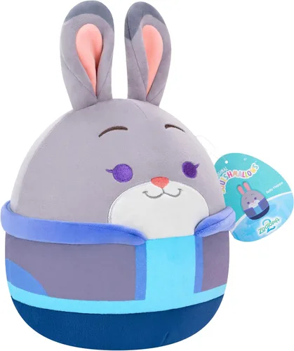 Vista 2 de Squishmallows Peluche original de Disney Zootopia 2 Judy Hopps de 8 pulgadas (pequeño)