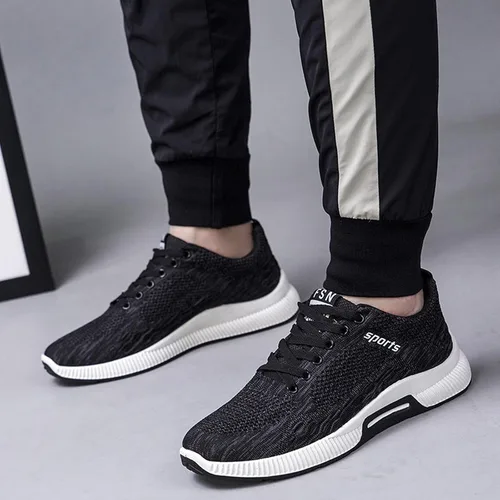 Vista 4 de Adpan Zapatos deportivos para caminar para hombre tenis de bádminton unisex para interiores y exteriores para entrenamiento raqueta squash voleibol
