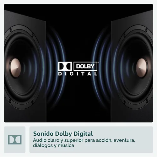 Vista 4 de Panasonic Reproductor de DVD con Sonido Dolby Digital, escala de HD 1080p para DVD, conexiones HDMI y USB - DVD-S700 (Negro)
