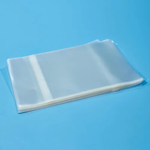 Vista 5 de Progo Bolsas de plástico OPP transparentes resellables para fundas de DVD de 0.551 in, a prueba de polvo, seguras para alimentos, fundas protectoras