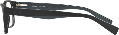 Vista 4 de AX ARMANI EXCHANGE Ax3038f Low Bridge Fit - Marco rectangular para gafas graduadas para hombre