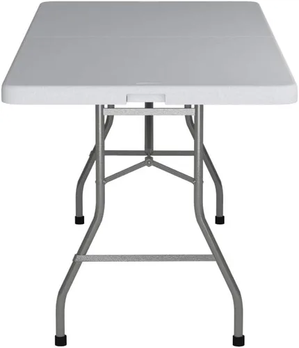 Vista 10 de Mesa cuadrada de resina multiuso Office Star Work Smart 36 x 36 x 29 pulgadas, Resina/Plástico, Blanco crudo