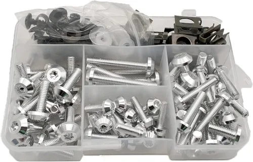 Vista 11 de Bodywork Kits Motorcycle Fairing Bolt Nuts Kit Body Fastener Screws for FZ6R MT01 MT03 MT25 MT125 FZ8 TDM 900 MT125 YZF R15 XT660 Parts