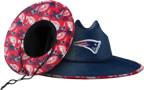 Vista 137 de FOCO - Sombrero de paja con logotipo de equipo universitario de NCAA y estampado floral para hombre