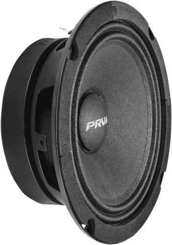 Vista 8 de PRV AUDIO Altavoz de rango medio poco profundo de 6.5 pulgadas, 6MR200A-4, 200 vatios, altavoz delgado de audio para automóvil de montaje poco
