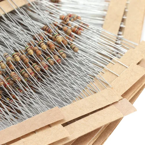 Vista 8 de Resistors Matching Set, Assorted Resistor Graphite 10Ω?1MΩ Convenient for Experiments for DIY Projects