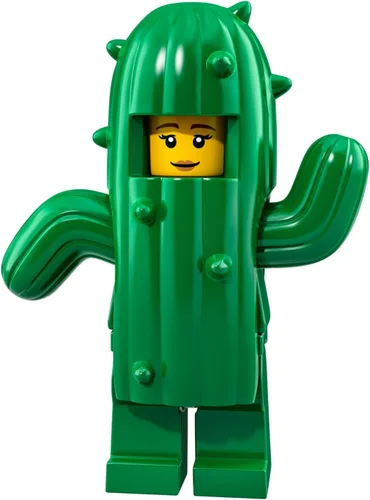 Vista 2 de LEGO Serie 18 Coleccionable Fiesta Minifigura - Cactus Girl (71021)