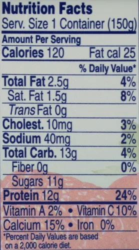 Vista 3 de Fage Total - Yogur griego, 2%, fresa, 5.3 onzas