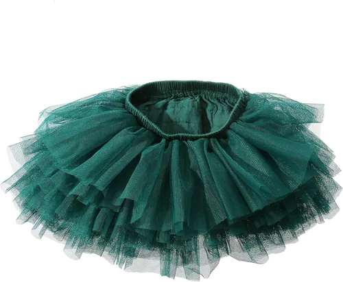 Vista 3 de Falda tutú para niña pequeña de 6 capas de tul tutús 1-8T