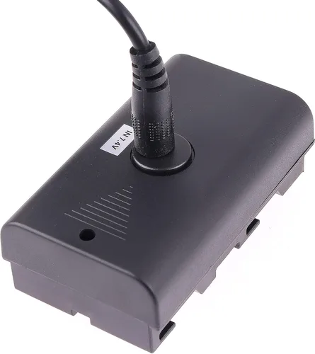 Vista 8 de Foto4easy - Adaptador de corriente alterna con batería ficticia NP-F, upler de CC para Sony NP-F970 NP-F960 NP-F770 NP-F750 NP-F550 para alimentar