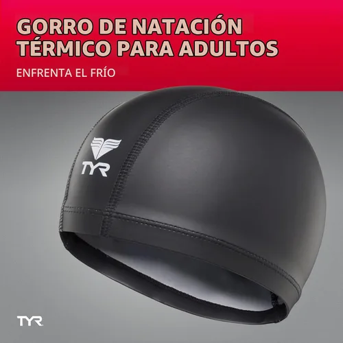 Vista 2 de TYR Gorro de natación para aguas frías