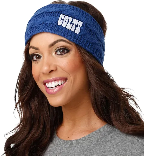 Vista 50 de FOCO Diadema de moda para mujer con logotipo de equipo de la NFL Gradiente impreso.