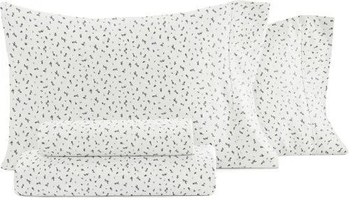 Vista 16 de Linen Market Juego de sábanas de 4 piezas tamaño matrimonial (gris claro cambray) – Duerme mejor que nunca con estas sábanas ultrasuaves y Cambray