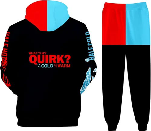 Vista 2 de Pantalones deportivos de anime para hombre pantalones deportivos y pantalones deportivos para hombre con estampado 3D con capucha