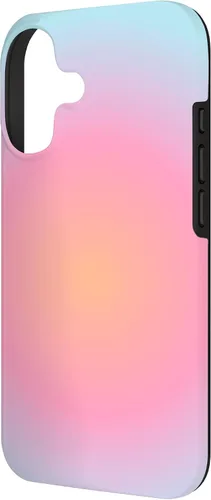 Vista 2 de Gradient Cute Aura Aesthetic Multicolor Moda Mujeres Caso para iPhone 17