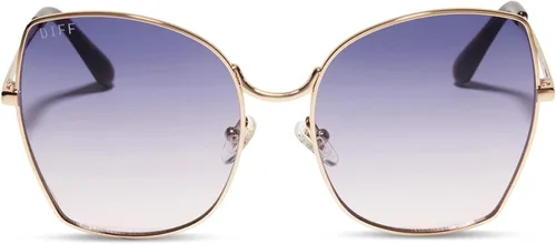 Vista 5 de DIFF Lonna - Gafas de sol ligeras de gran tamaño para mujer