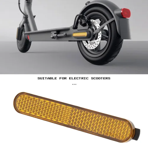 Vista 3 de Reflector de cubierta de rueda trasera compatible con Xiaomi M365 Essential 1S Pro y Pro2 versión Scooters eléctricos carcasa protectora