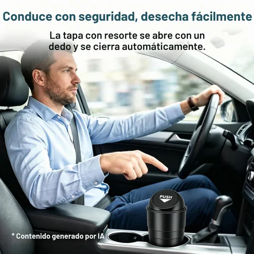 Vista 4 de Copapa Basurero para oficina, hogar y automóvil